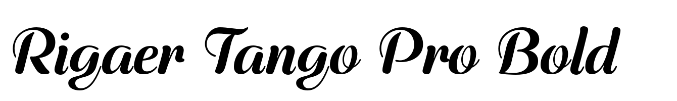 Rigaer Tango Pro Bold